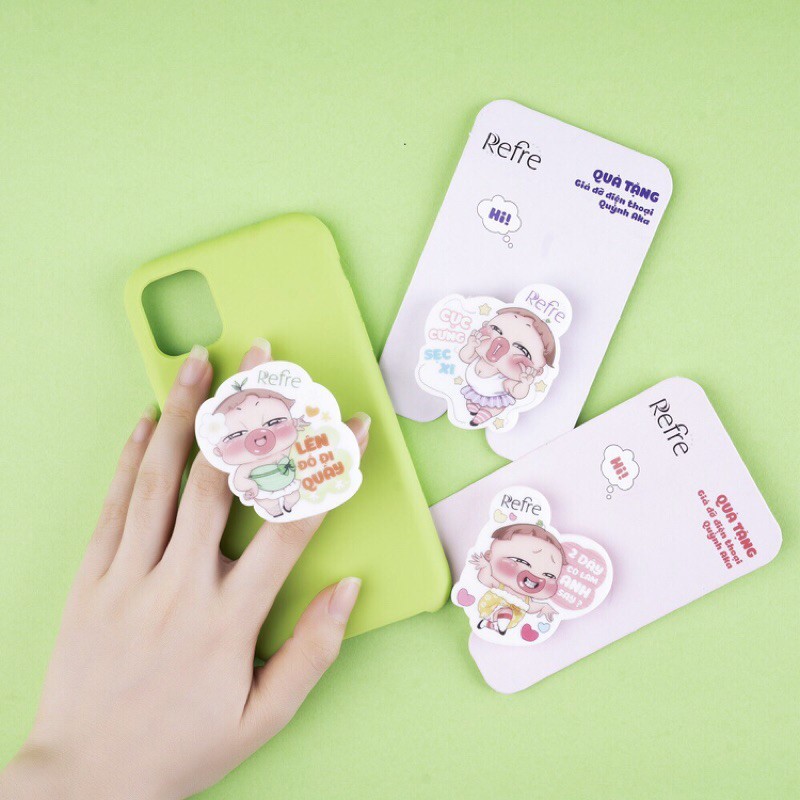 Giá đỡ điện thoại Quỳnh Aka thỏ bảy màu cô bé xô gấu Aka cam kết hàng đúng mô tả chất lượng đảm bảo an toàn đến sức khỏe người sử dụng