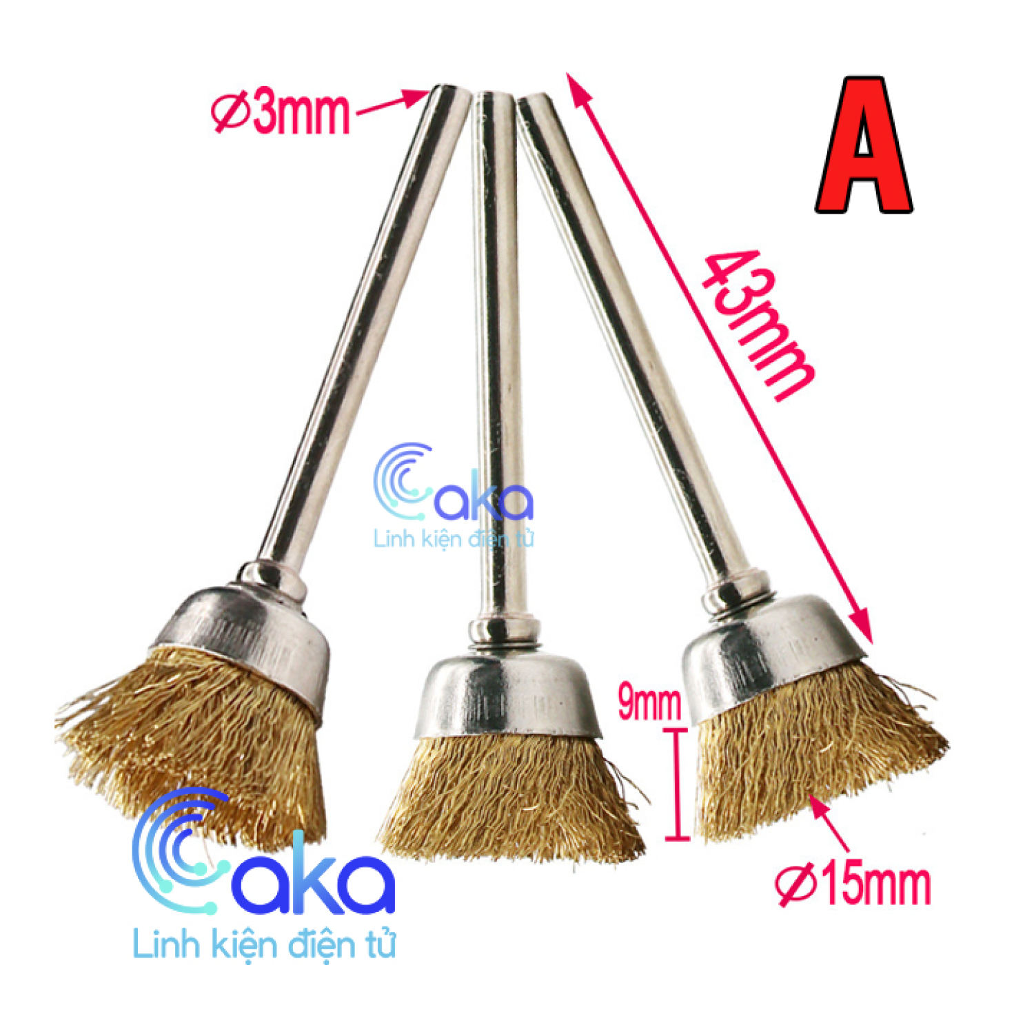 Chổi đánh rỉ sét, Chổi đánh rỉ sắt Mẫu A