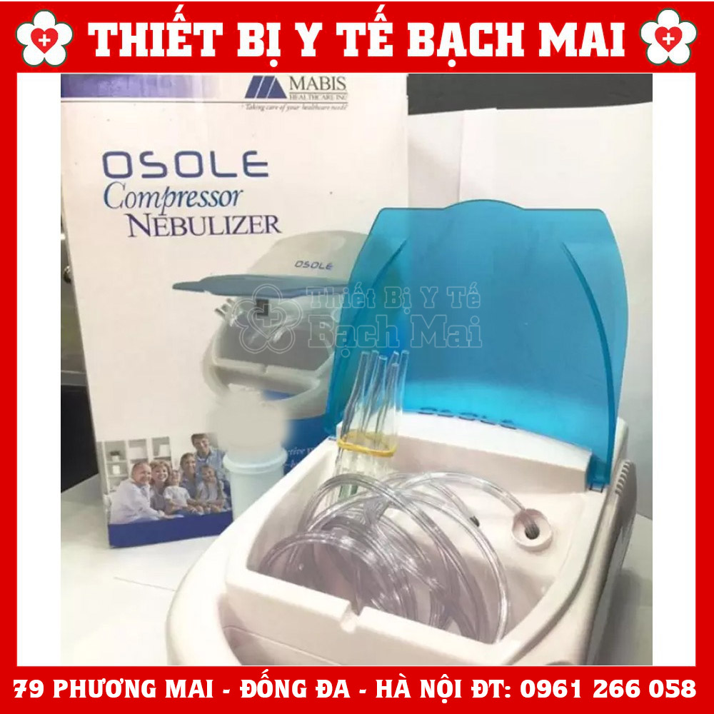Máy xông khí dung APOLO /osole Tặng Dụng cụ hút mũi 2 dây an toàn cho bé