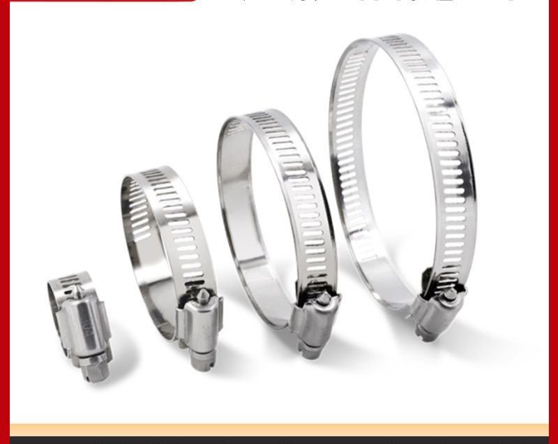 Đai siết inox, cổ dê, quai nhê inox sus 304 từ 6mm đến 114mm