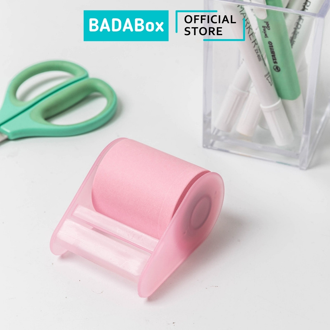 Giấy Note giấy ghi chú dạng cuộn BADABOX - Giấy nhớ cuộn 5.5cm