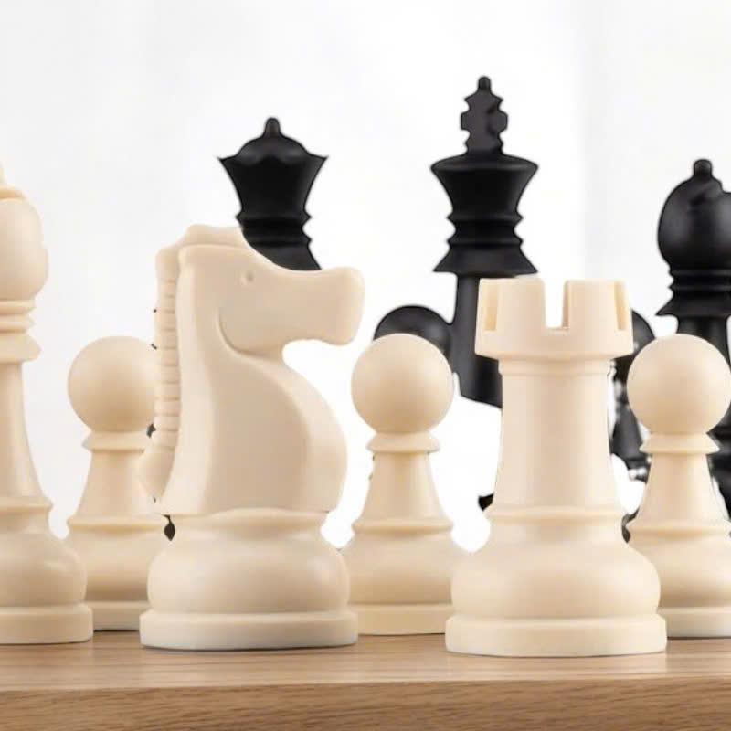 Bộ Cờ Vua Đẹp Cao Cấp Size To - Vua 8.2cm Chuẩn Thi Đâu [VUA 82mm]