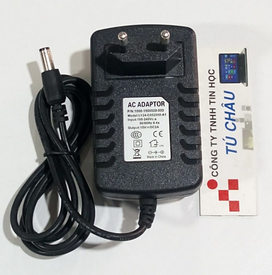 Adapter dc 15v - 2a