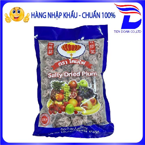 Xí muội mặn Thái Lan ⚡HÀNG NHẬP KHẨU⚡ (120 viên ) 500gr