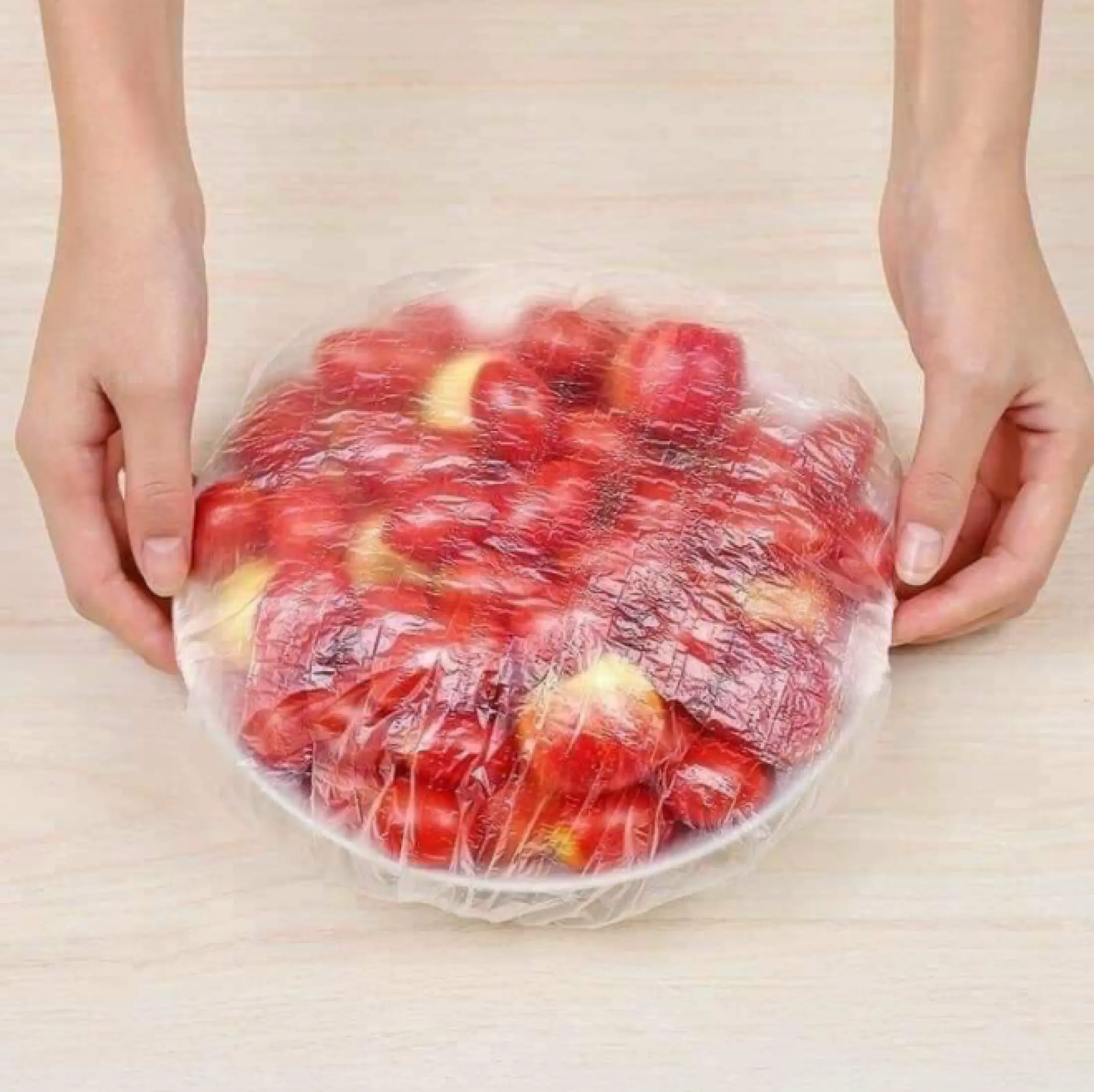 Set 100 túi bọc thực phẩm co giãn tái sử dụng