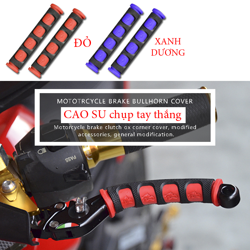 2 Cái Cao Su bọc Tay Phanh ,Tay Côn Xe Máy (loại tốt)