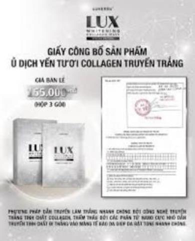 Ủ TRẮNG DA TỪ CHẤT YẾN TƯƠI SOHERBS - HỘP 3GOI