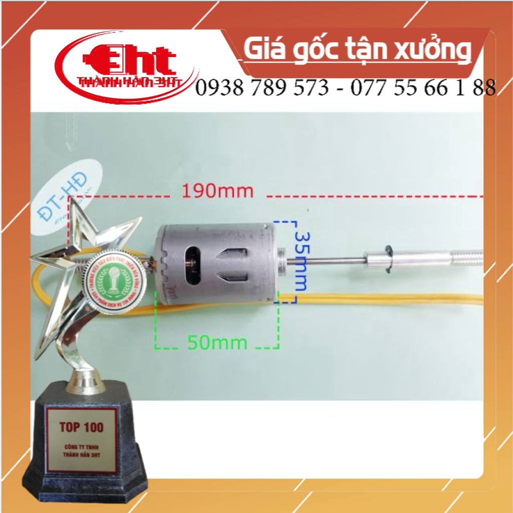 Mô tơ 12v & 24v chế quạt chạy acquy moteur - phụ tùng quạt động cơ quạt 12v & 24v
