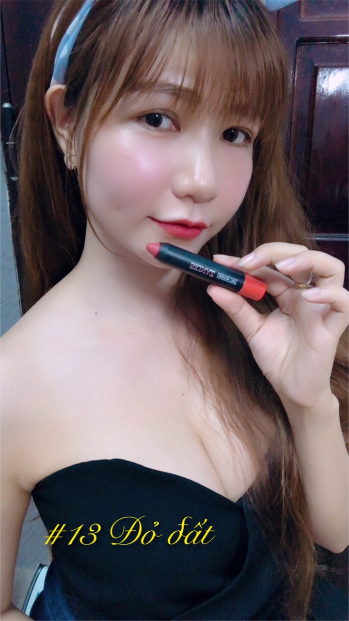 [HCM]Son Môi Bút Chì Crayon Tint SKINAZ Hàn Quốc