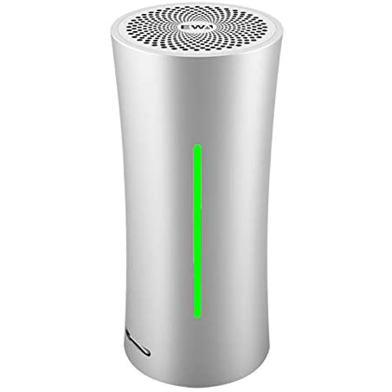 EWA A115 Bluetooth 5.0 Speaker Portable Wireless Speaker Bass Dual Wireless Stereo Travel Speaker Silver