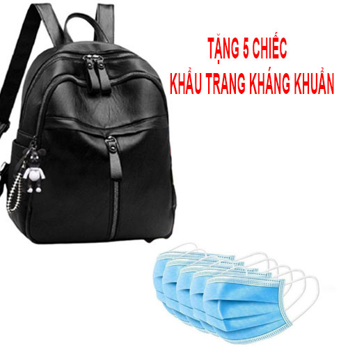 Balo da thời trang kiểu dáng hàn quốc Onimax BL1260 - Tặng 5 CHIẾC KHẨU TRANG KHÁNG KHUẨN