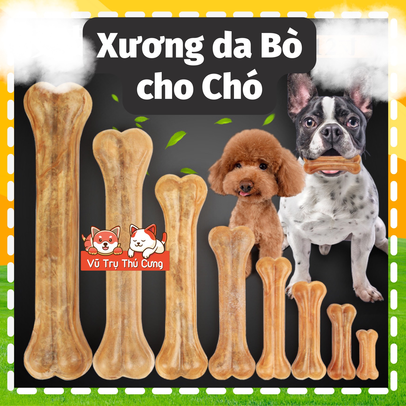 Cowhide bone dog bite teeth cleaning and nutrition