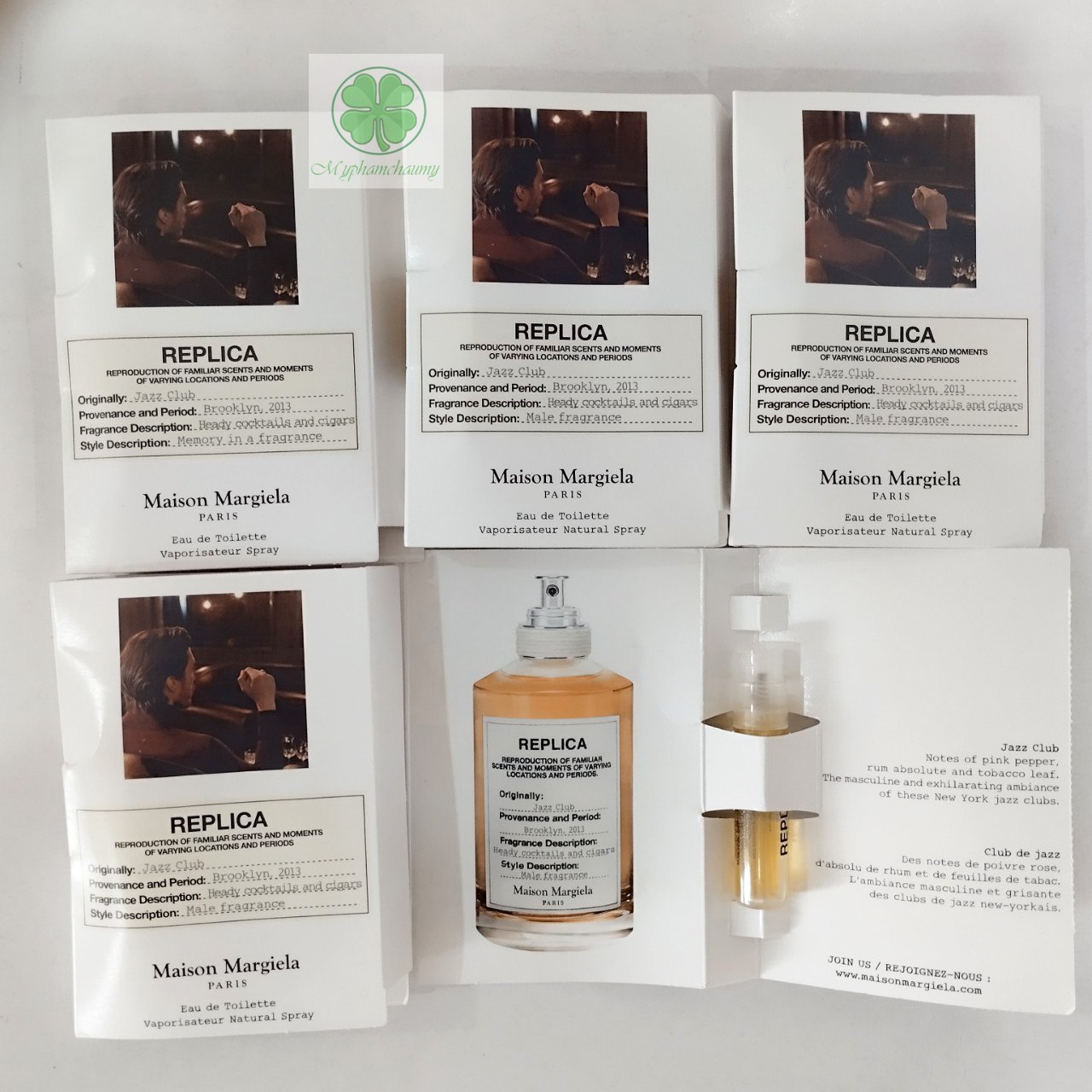 Mẫu thử nước hoa Vial Nam Maison Margiela Martin Replica Jazz Club