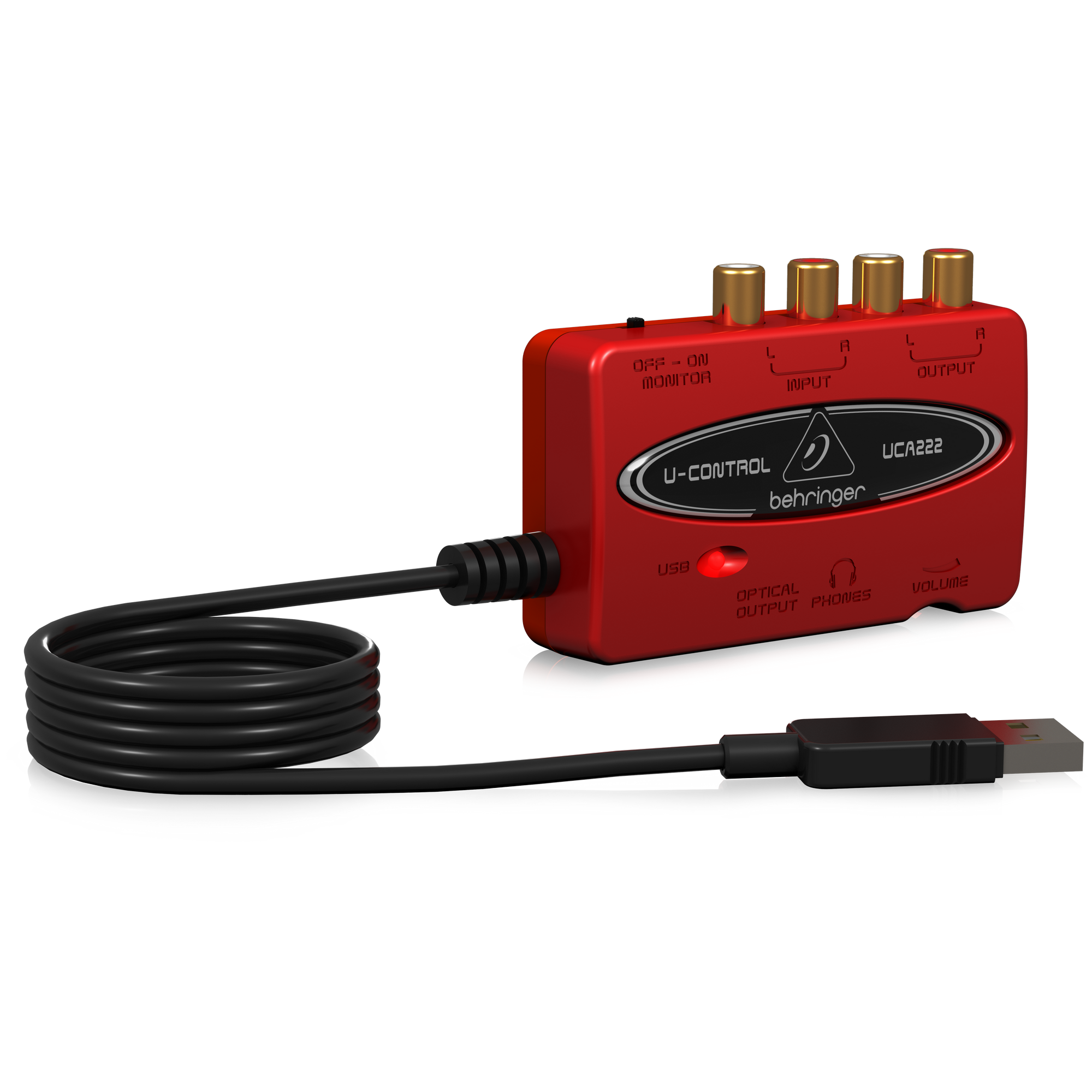 Sound card USB thu âm kỹ thuật số | Behringer U-CONTROL UCA222
