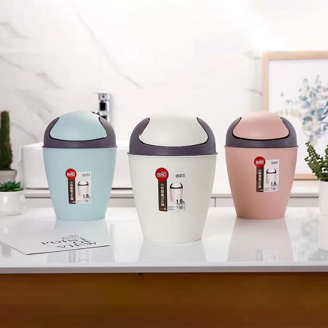 Thùng Rác, Bật Rác Mini Đa Năng 8673