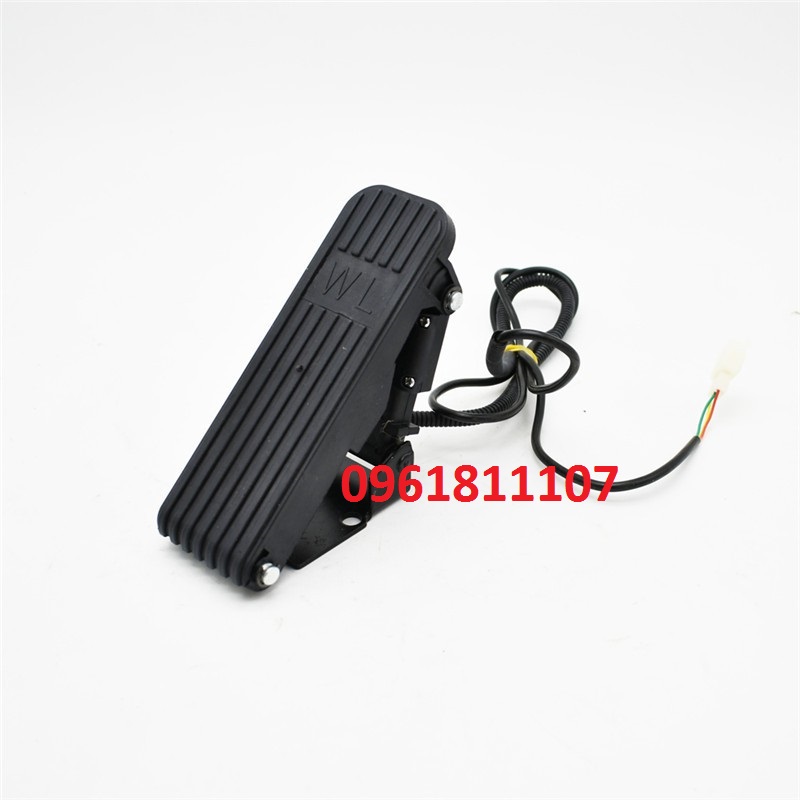 Chân ga xe điện chế xe điện, bàn đạp ga xe điện, chân ga xe điện cho motor giảm tốc 12V, động cơ giàm tốc 12V