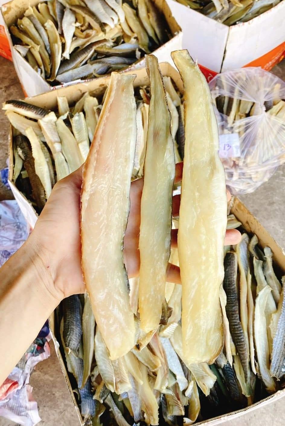 Khô cá dứa cọng, ướp gia vị đậm đà, khô luôn mới tươi ngon, Khô Ông Chín