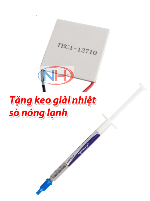 Sò nóng lạnh 100W TEC1-12710 tặng keo giải nhiệt