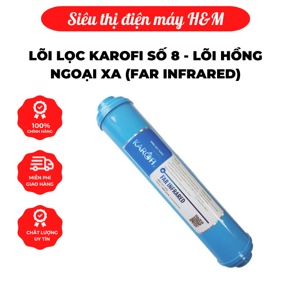 Lõi lọc karofi số 8 - lõi hồng ngoại xa