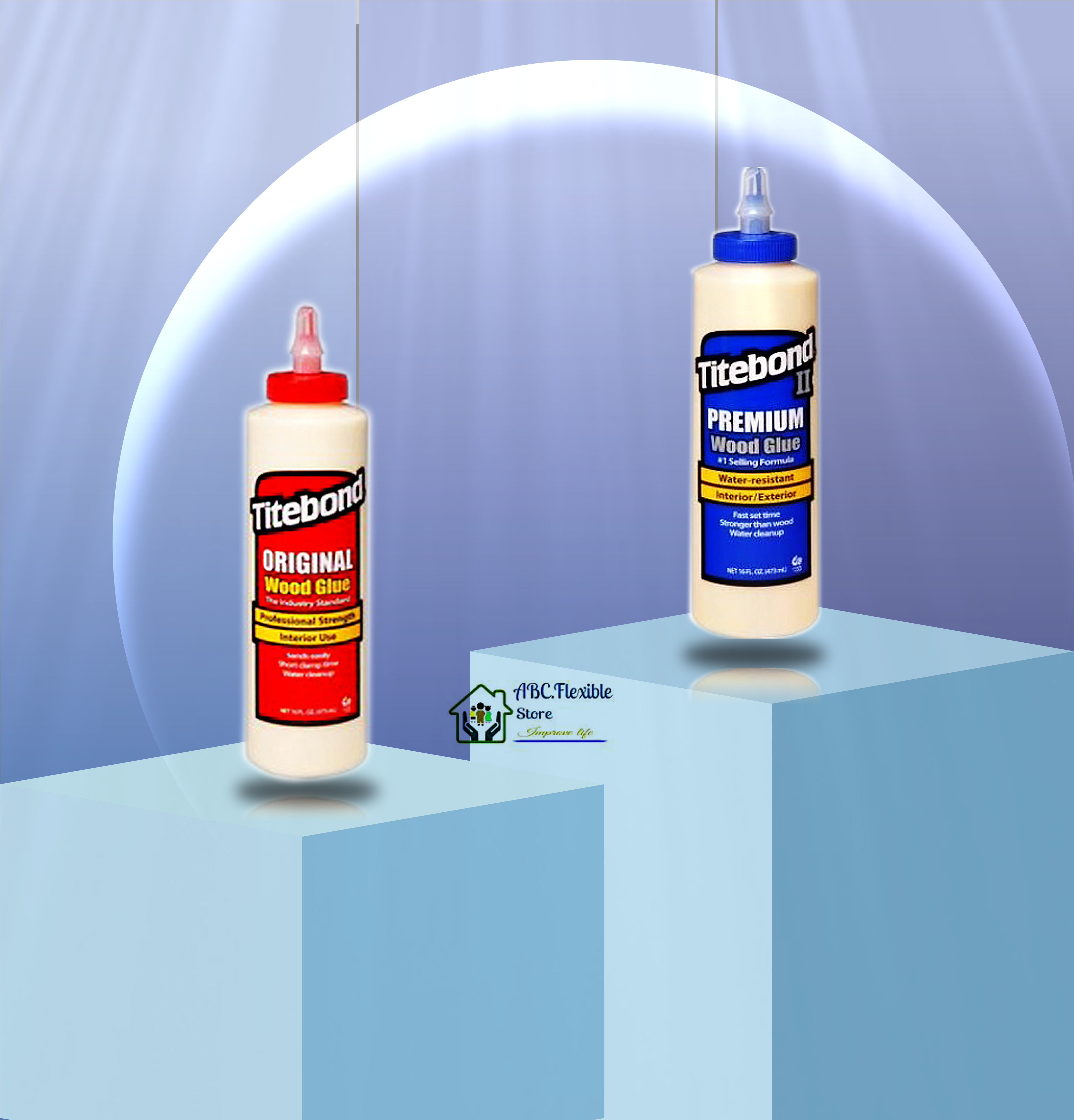 Keo dán gỗ titebond chính hãng - keo titebond sữa