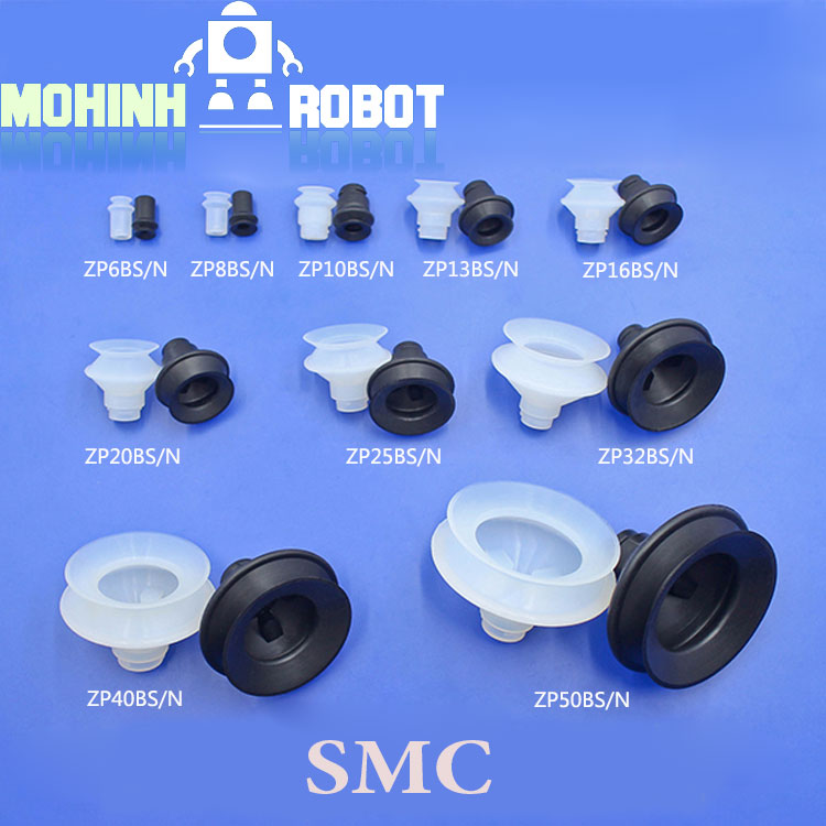 Giác hút chân không SMC, ZP6BS/N,ZP8BS/N,ZP10BS/N,ZP13BS/N,ZP16BS/N,ZP20BS/N,ZP25BS/N,ZP32BS/N,ZP40BS/N,ZP50BS/N