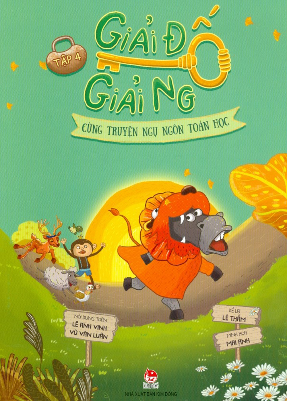 Giải đố giải ngố cùng truyện ngụ ngôn toán học - tập 4