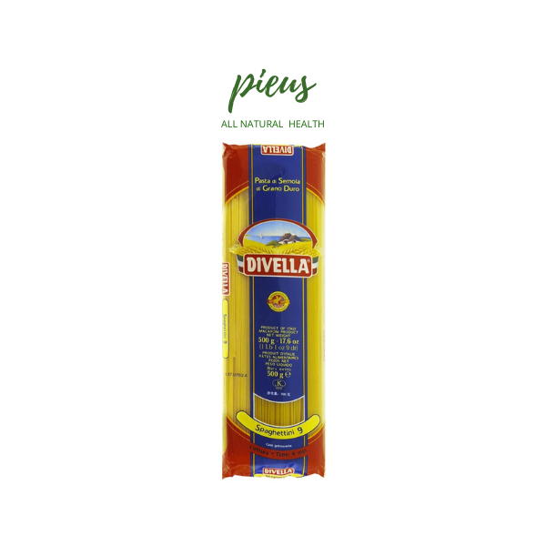 Mỳ ý sợi dài số 9 | spaghetti no.9 divella 500 g - mỳ ý nhập khẩu chính hãng