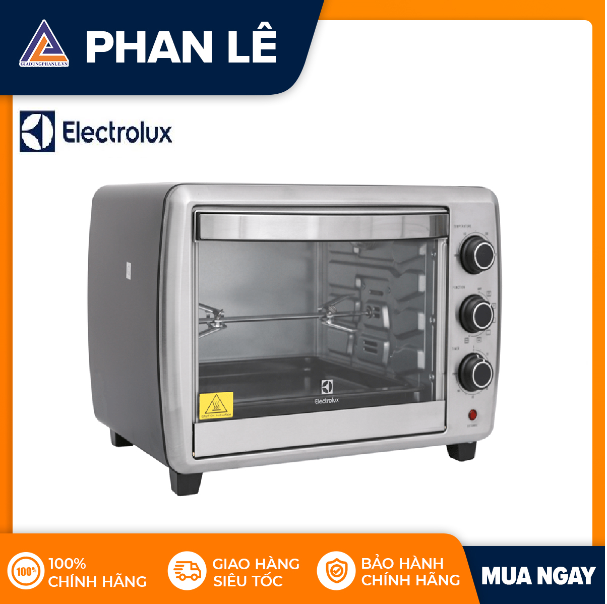 Lò nướng để bàn Electrolux EOT38MXC
