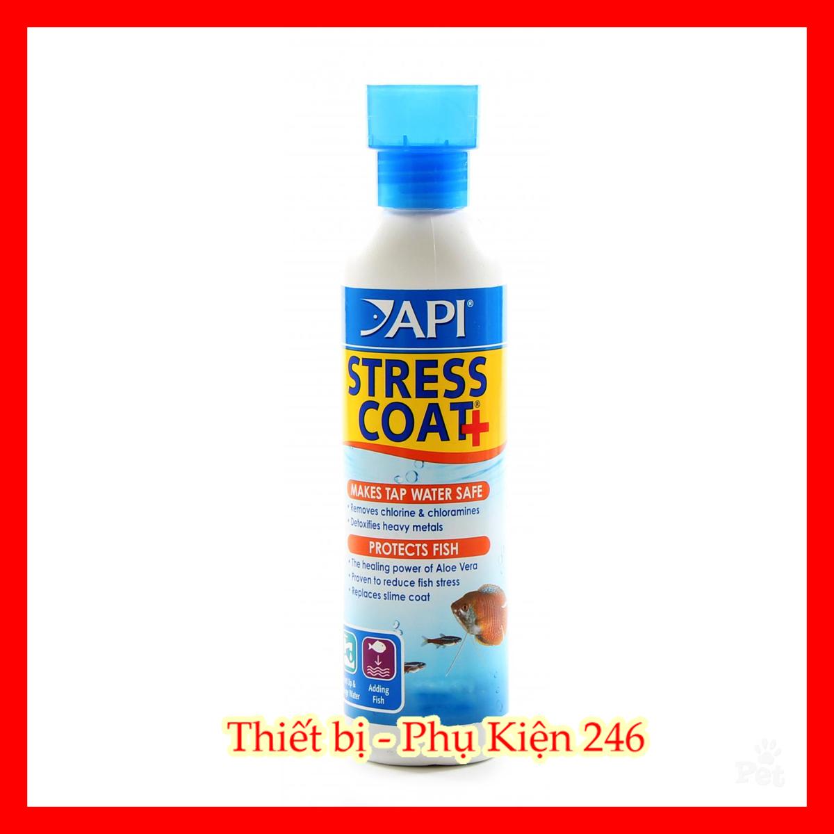 API Stress Coat+ chuyên cá nước ngọt chai 473ml