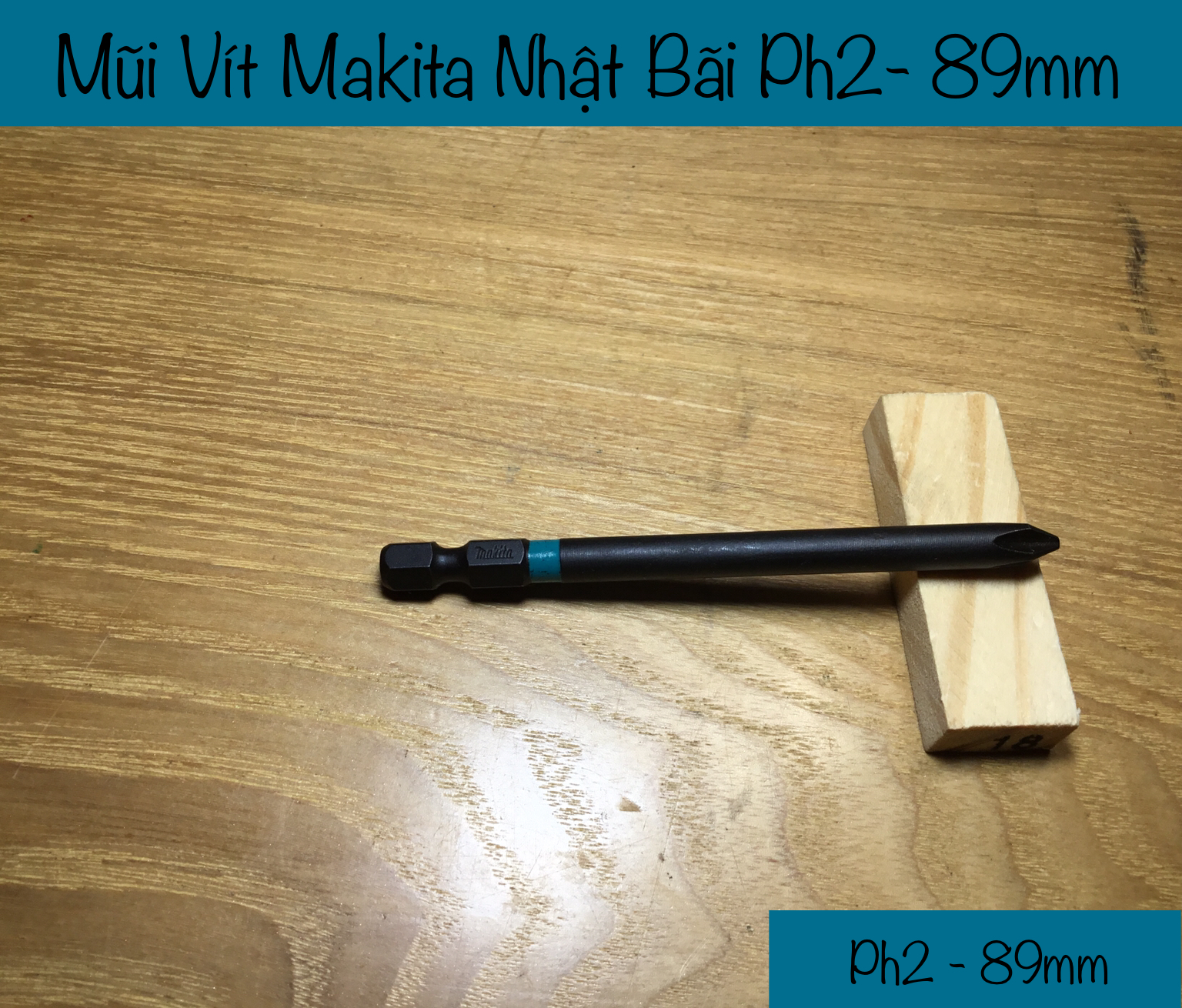 Mũi vít makita nhật ph2-89mm