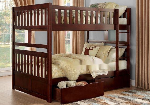 Giường Tầng Unit (1m2/1m2) Gỗ Tự Nhiên, Có Hộc Kéo, Tiết Kiệm Diện Tích Sử Dụng Cho Cả Trẻ Em Và Người Lớn