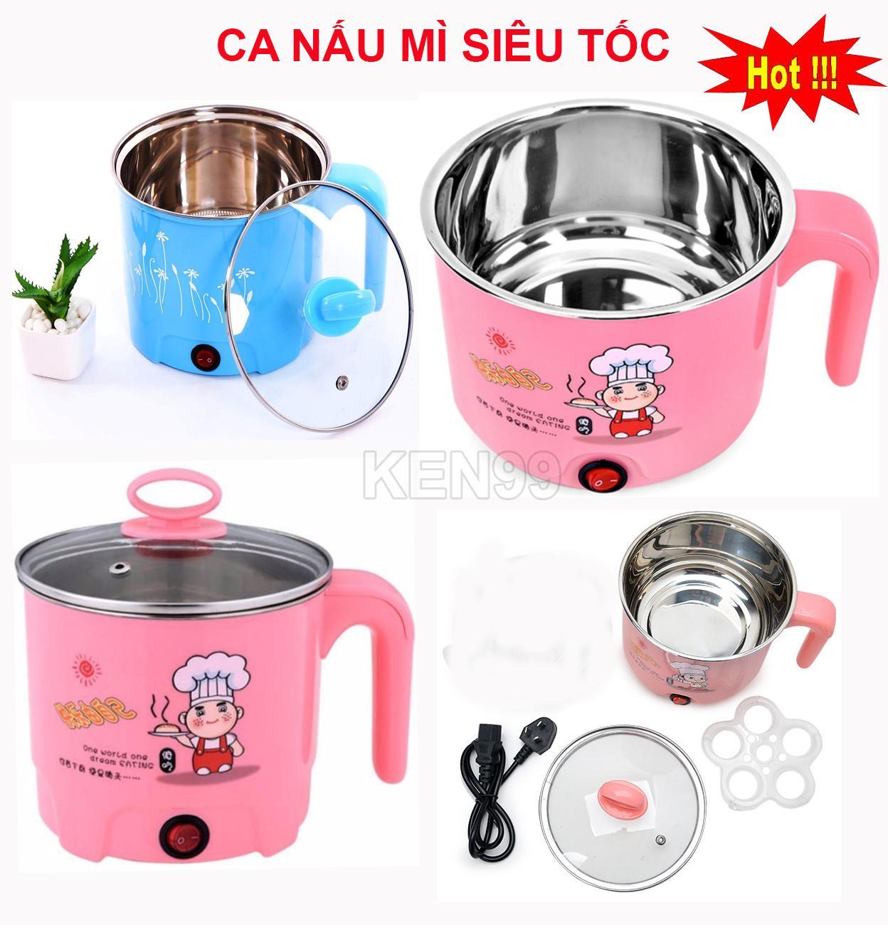[HCM]Nồi Lẩu Điện Mini Đa Năng Ca Nấu Mì Mini Cực Rẻ - Nồi Lẩu Điện Siêu Tốc Đa Năng Cực Tiện Lợi