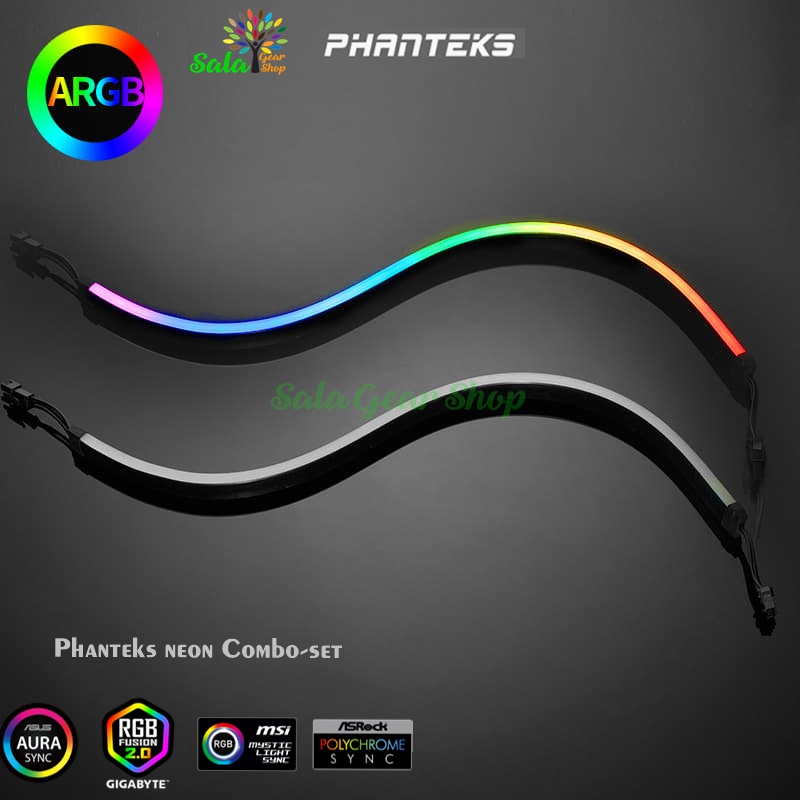 Phanteks Neon  Digital RGB Strip Kit Bộ 2 Sản Phẩm Mod Led Case Main