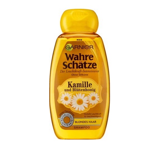 Dầu gội Garnier Ultra Doux mật ong hoa cúc 300mL - Pháp