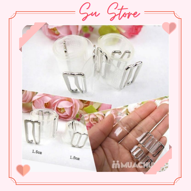 Dây áo ngưc dây trong áo ngực dây áo ngực trong suốt dây trong áo ngực co giãn dây áo có móc cài - su