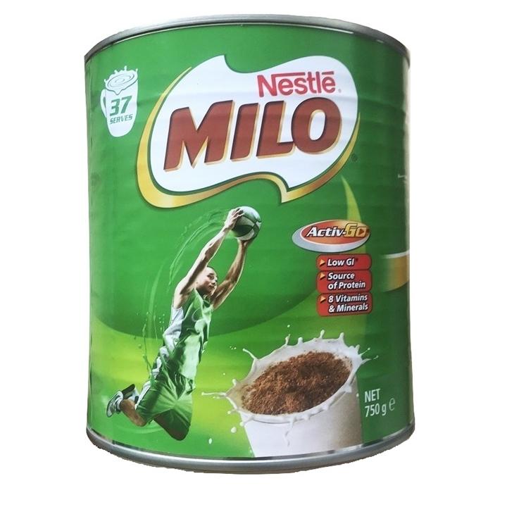Sữa Bột Milo Nestle Úc Hộp Thiếc 750g