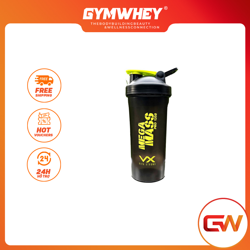 Bình nước thể thao gym shaker vitaxtrong 700ml