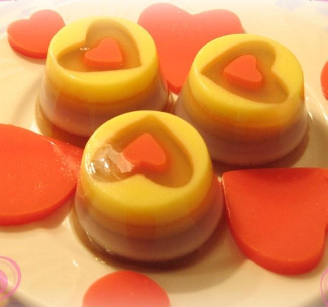 50 KHUÔN RAU CÂU  BÁNH FLAN 02 -6.3CM KÈM NẮP ĐẬY  6.3 x 6.3 cm, cao 3CM