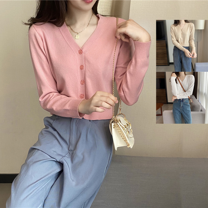 Áo Len Cúc Hàng Quảng Châu - Thời Trang Thu Đông JD20