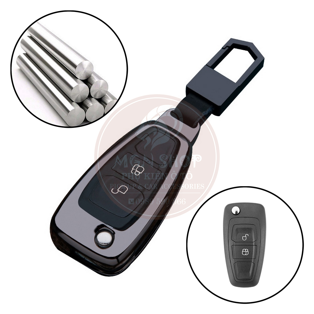 [Ốp chìa khóa] [Mazda BT-50] [Ford Ranger form cũ] [Ford Focus] hợp kim