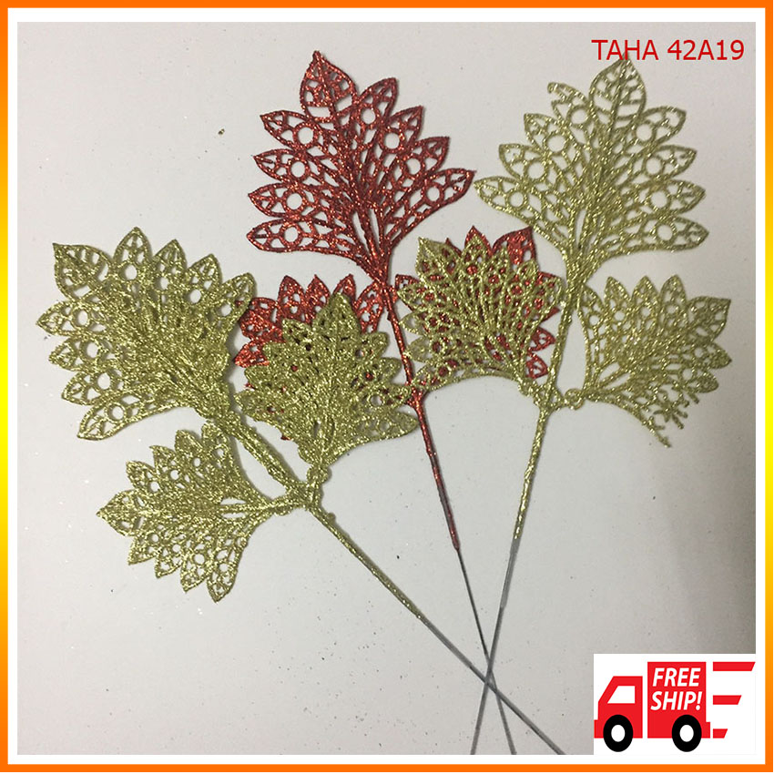 Cành lá gấc trang trí oản thờ, oản tài lộc TET11 TAHA 42A19