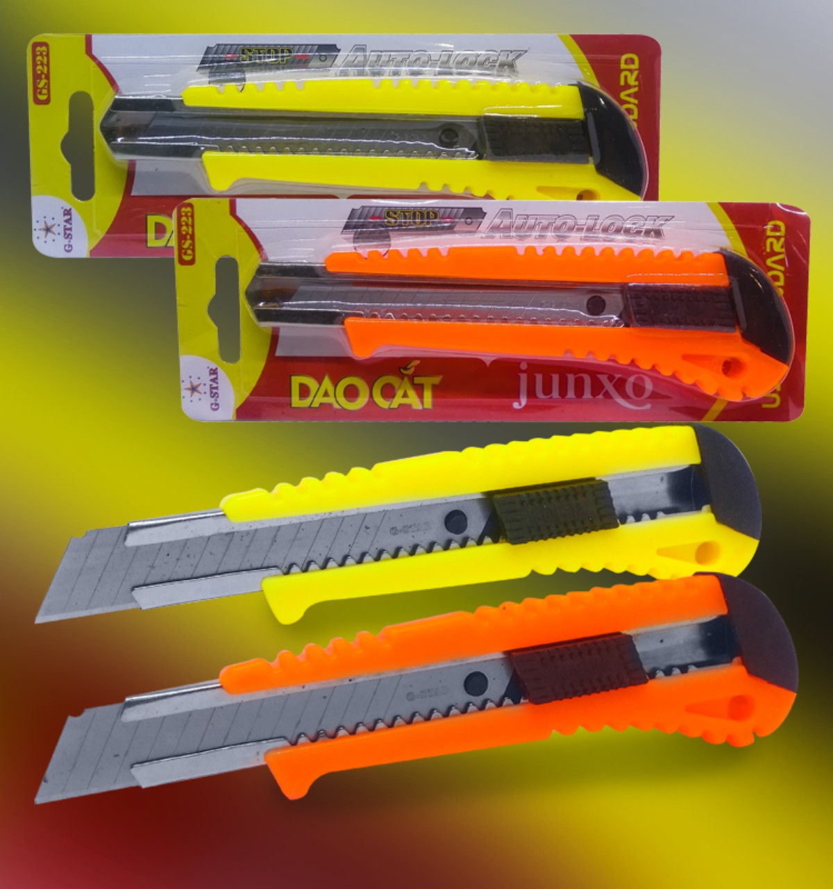 DAO RỌC GIẤY CẮT GIẤY GỌT THUNG CARTON LOẠI LỚN HIỆU GSTAR