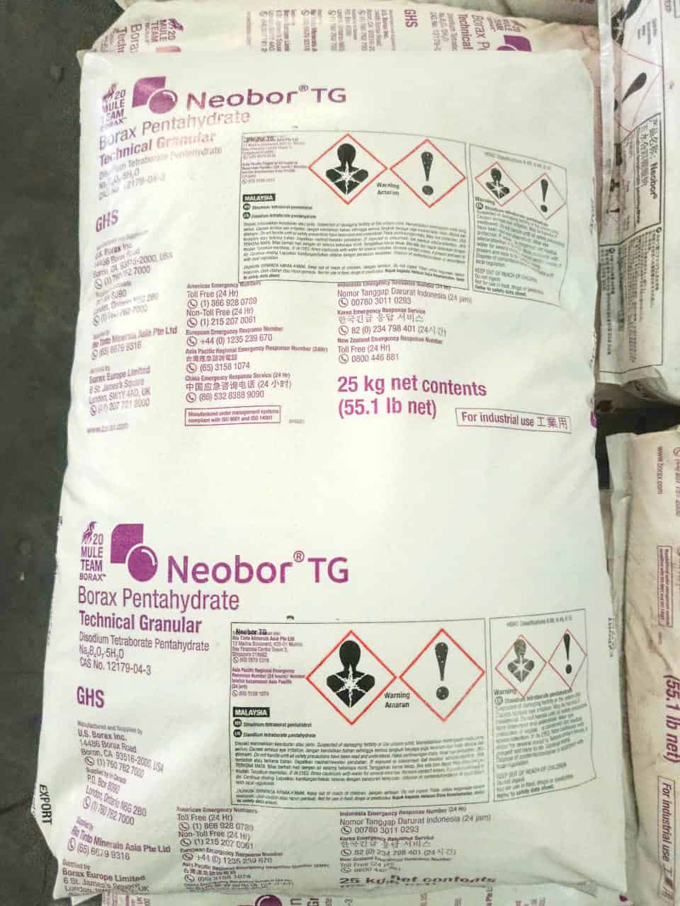 Bột hàn the bột borax 1kg