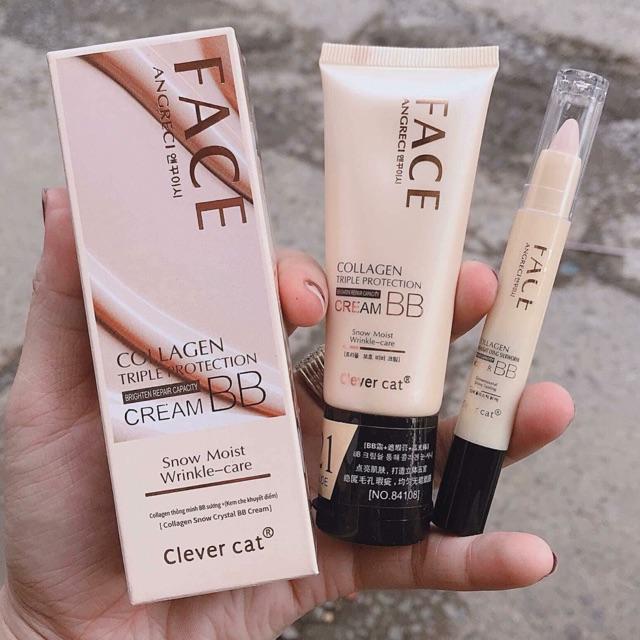 Kem nền che khuyết điểm 3 in 1