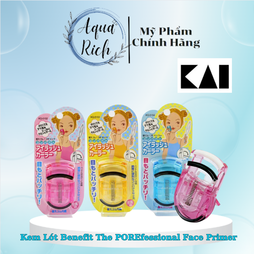 Kẹp Bấm Mi Kai Compact Eyelash Curler Nhật Bản