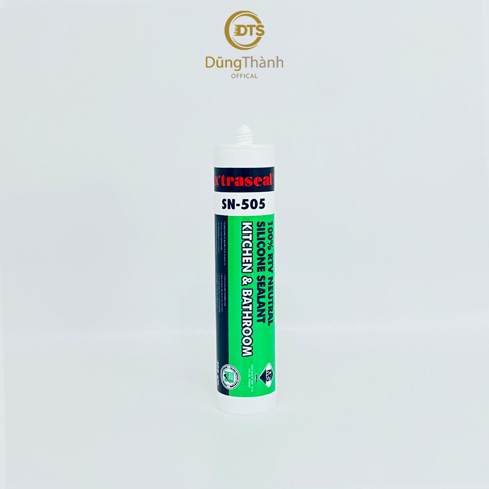Keo chống mốc Keo Malaysia X’traseal trám đa năng cao cấp màu trong trắng xám SN-505 300g