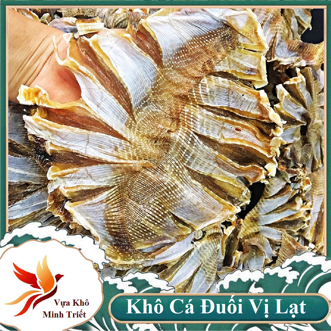  Khô Cá Đuối Xẻ Vạt To KHÔNG TẨM GIA VỊ 