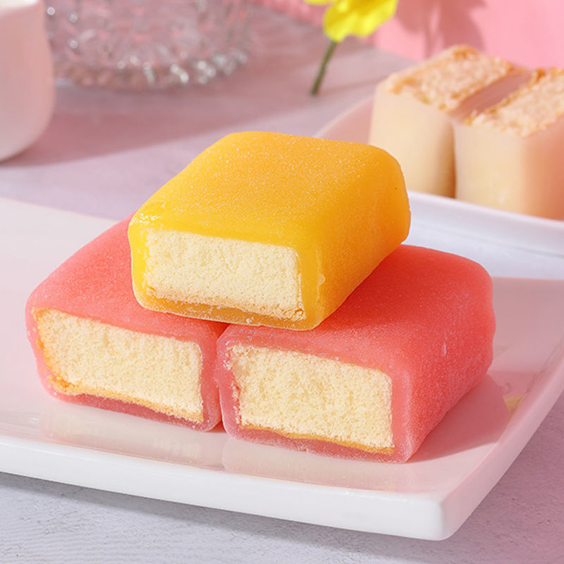 Bánh dẻo phu thê bông lan mochi mềm mịn dẻo ngon đủ 4 vị