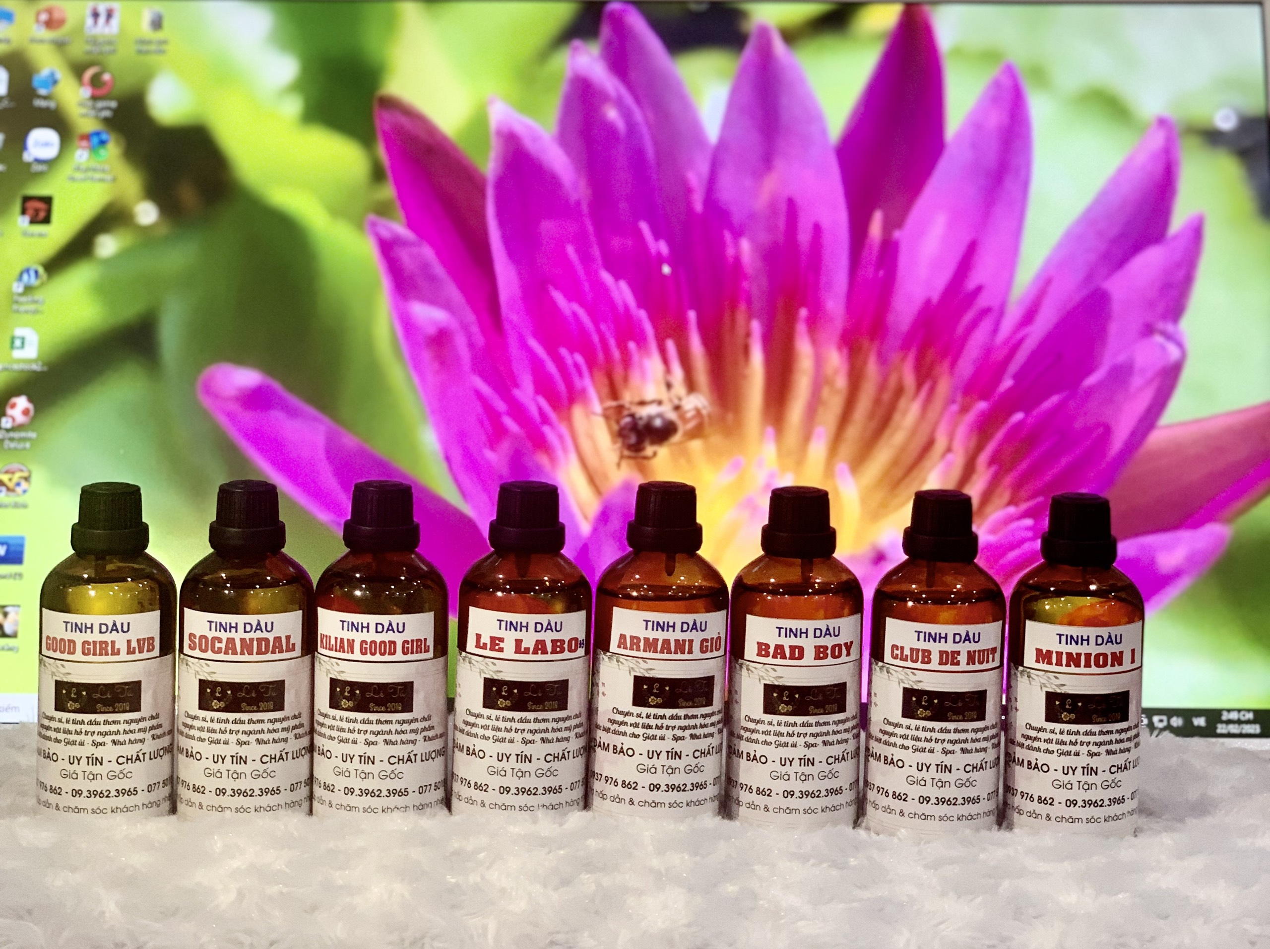 Tinh Dầu Giặt Hấp Hương Nước Hoa 10ml (Cao cấp ) yêu thích năm 2023 LT