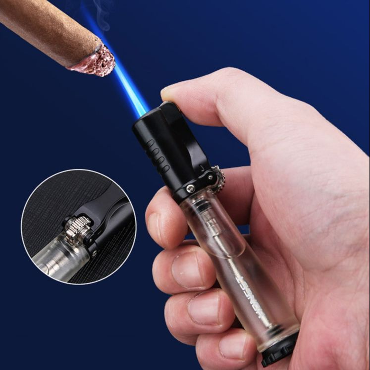 Bật lửa khò cao cấp honest 3036-khóa rãnh tay on/off